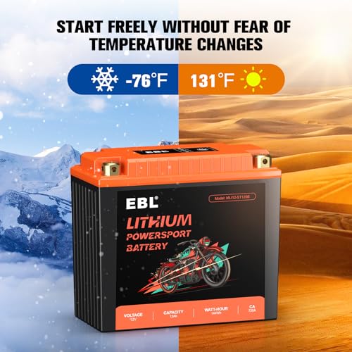 12V 18Ah Lithium Motorcycle Battery with BMS V197189