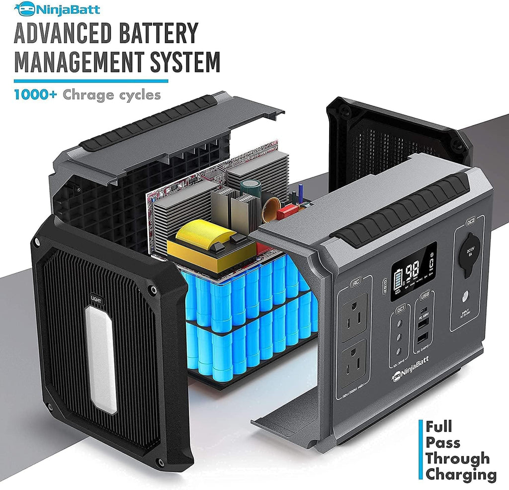 300W Portable Power Station 280Wh Solar Generator M234