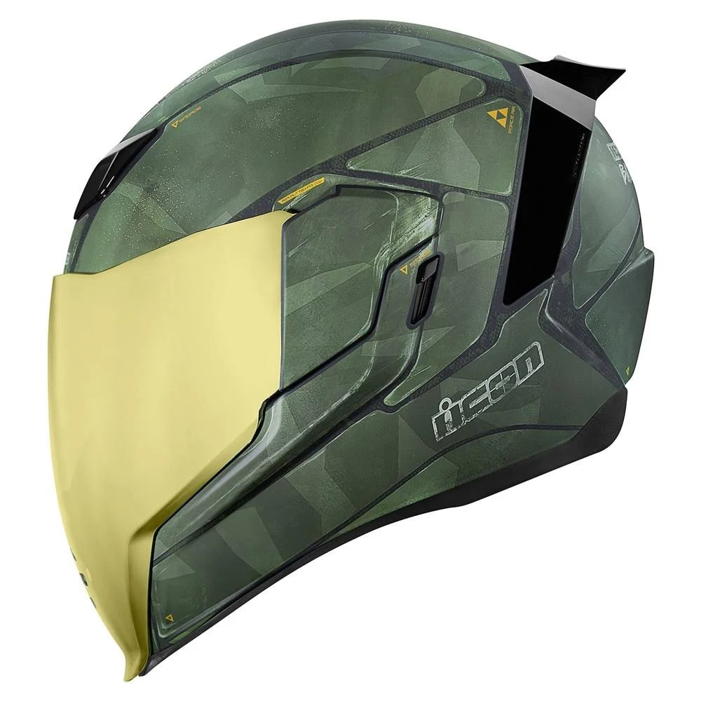Green Small Full Face Street Helmet F827099