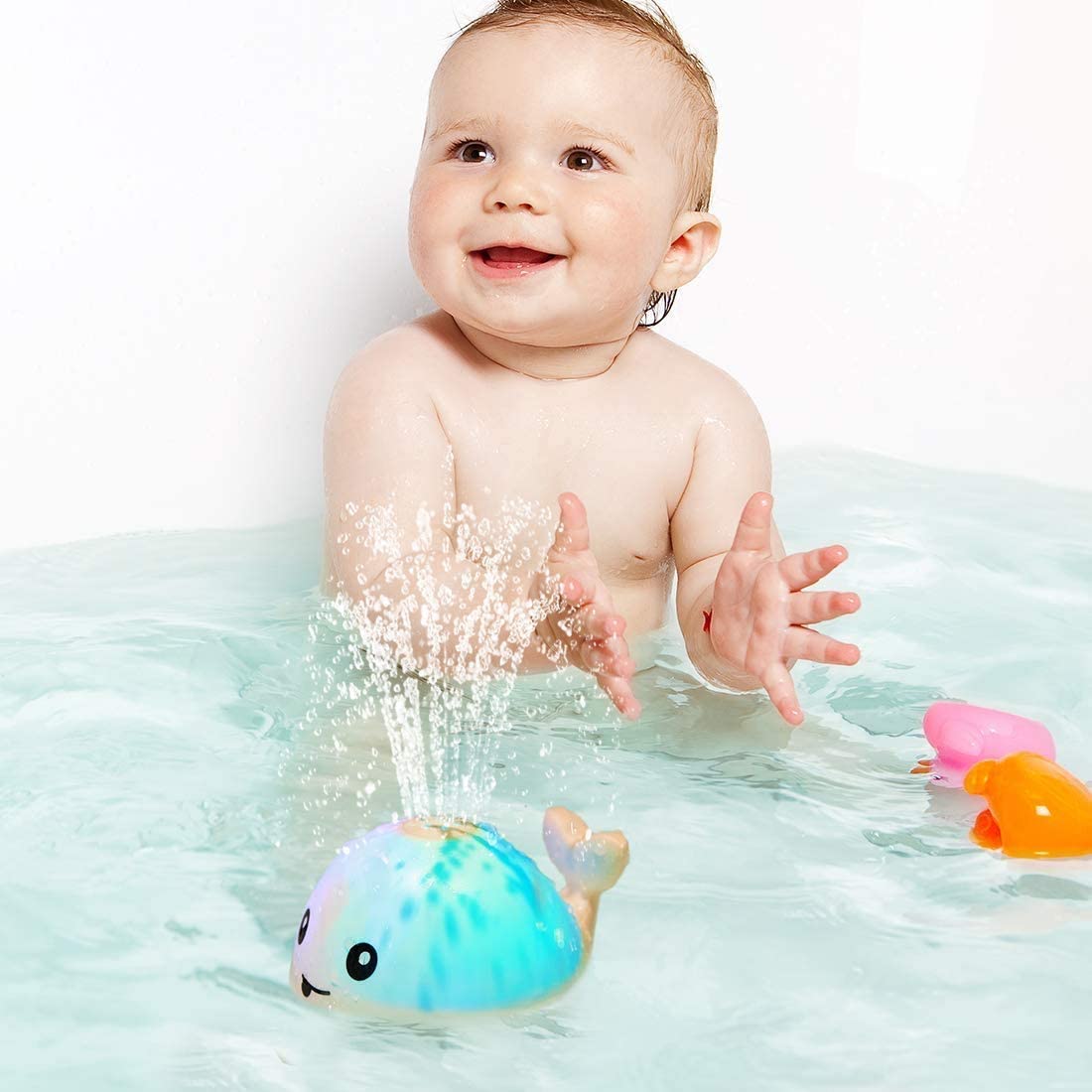 Gray Whale Spray Floating Bathing Toy L2067