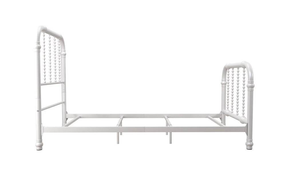 White Full Metal Bed Z758