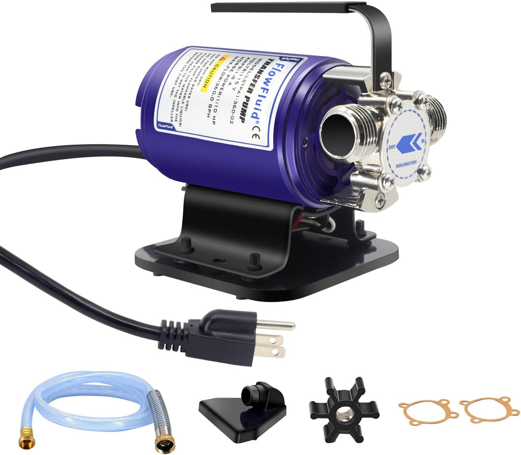 Portable Electric Self Priming Utility Pump 330 GPH Q226653
