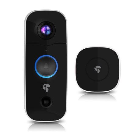 1080p HD Video Doorbell Camera with Chime, 6500 mAh Battery, 2-Way Audio D121832