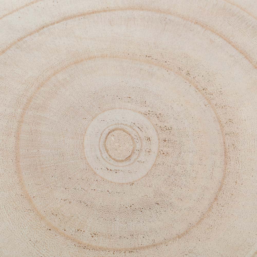 Natural Wood Slice Tray 14" Diameter Y753526