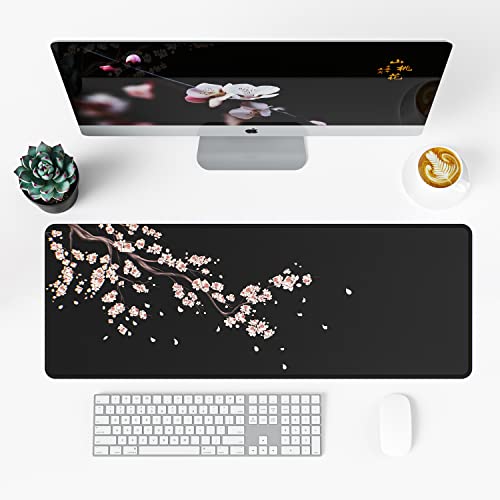 Large Desk Pad 31.5 x 11.8 x0.12 inch Washable Anti-Slip Rubber Base Z120