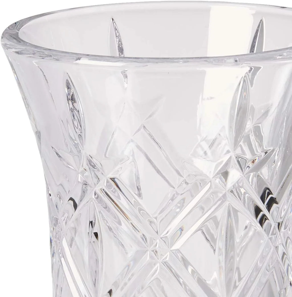 Clear 9 inch Accent Vase F89087