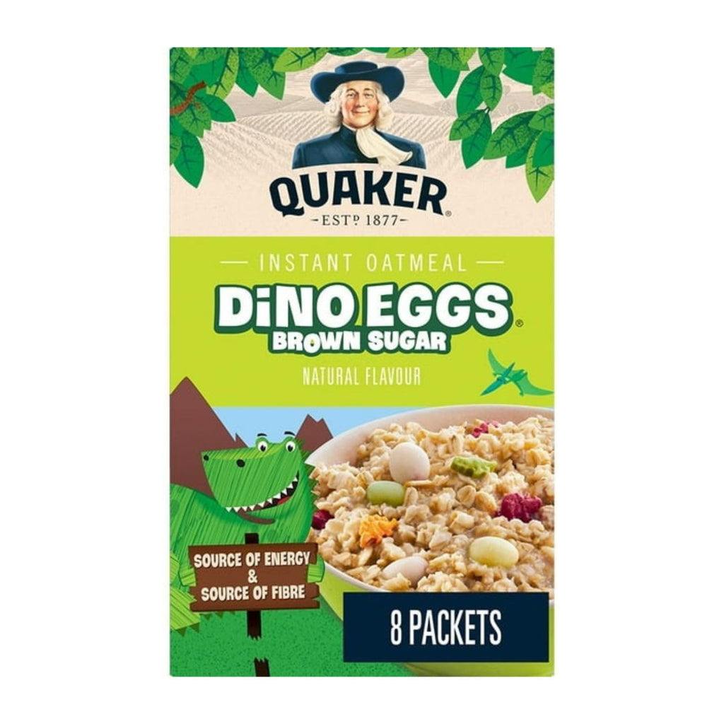 Dino Eggs Brown Sugar Instant Oatmeal, 10.7 oz (Pack of 2) P3181