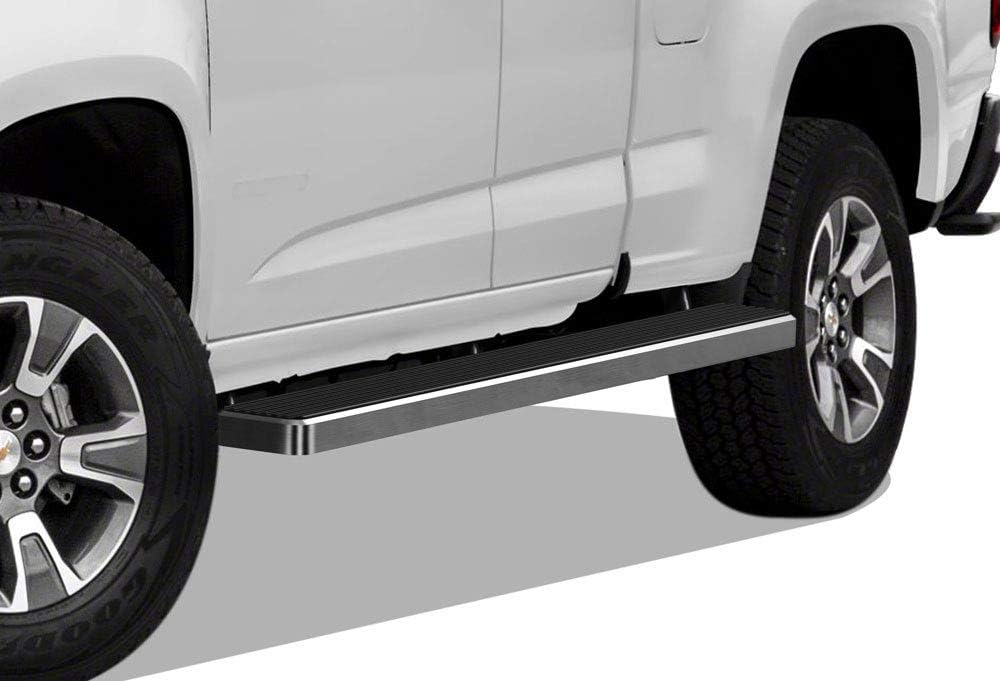 Black 5 inches 304 Stainless Steel Running Boards S912317