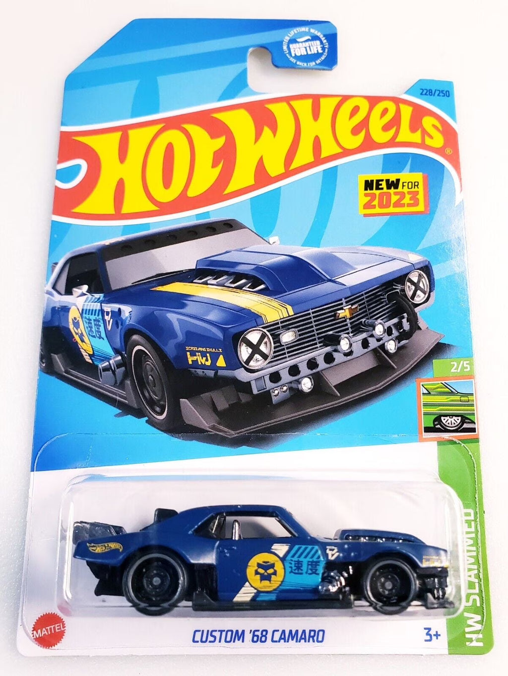 Custom '68 Camaro HW Slammed 2/5 with Limited Stickers V685517