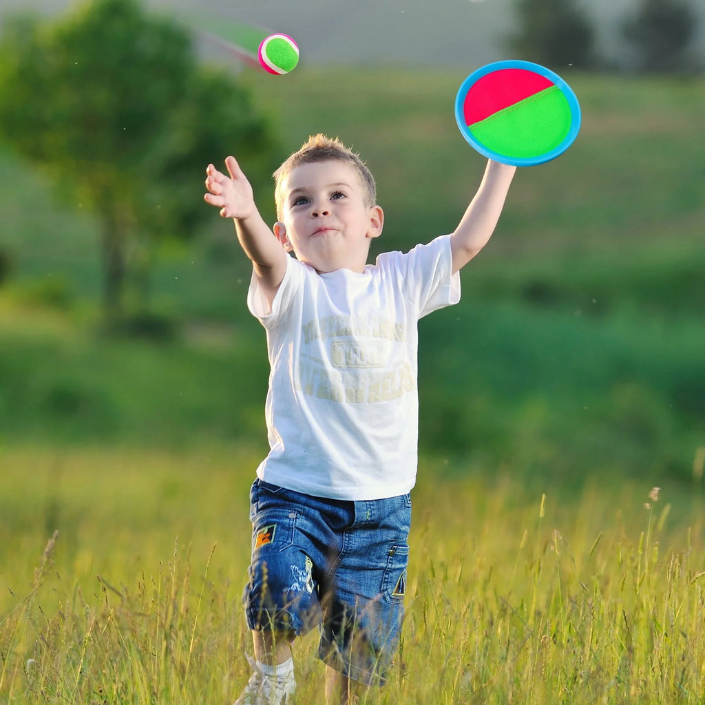 Toss and Catch Game with 4 Paddles and 4 Balls N304505