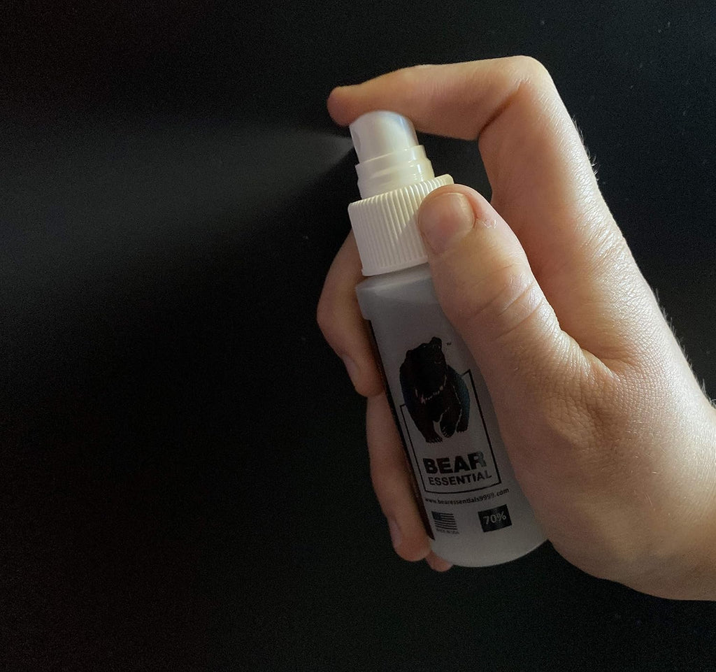 High Purity USP Grade Isopropyl Alcohol 99.5+% 20 Liters with Four 2 oz USP Grade IPA 70% Spray Bottles D645