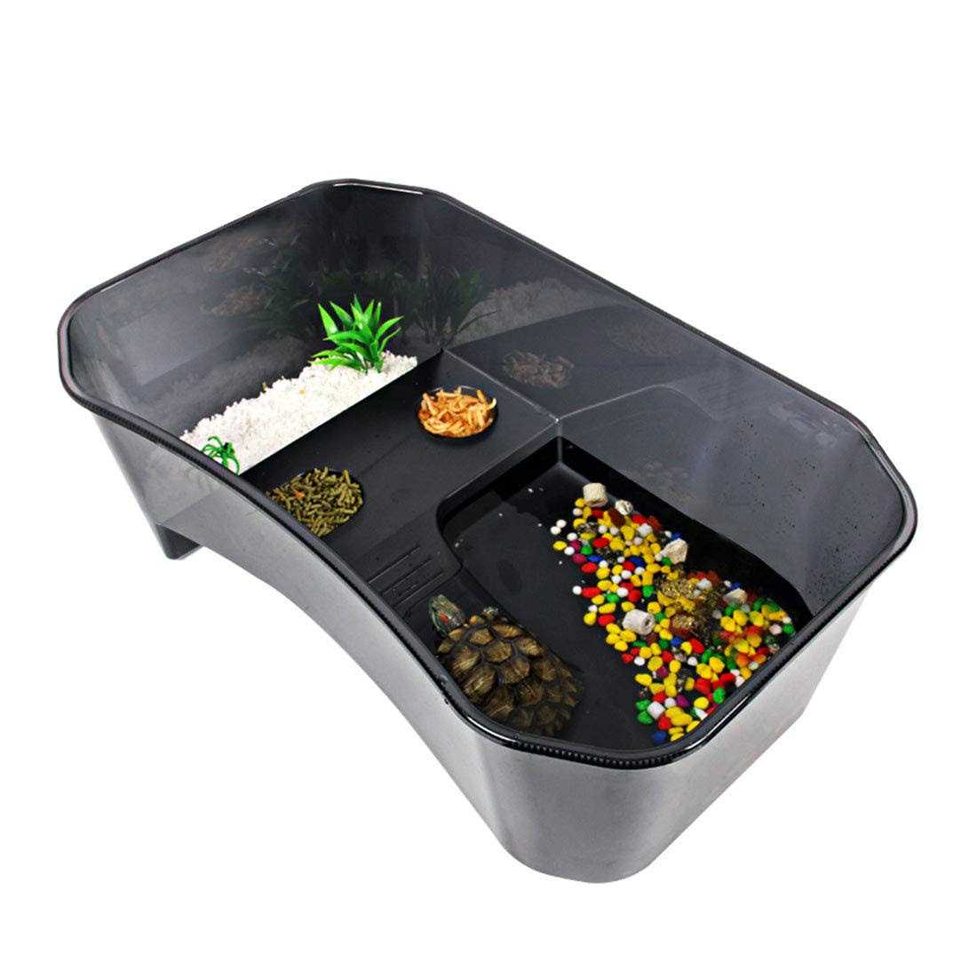 Turtle Tank Aquarium with Platform Plants J93316