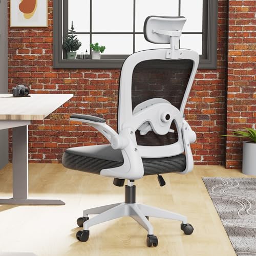 Black Mesh Ergonomic Desk Chair with Adjustable Backrest X2892