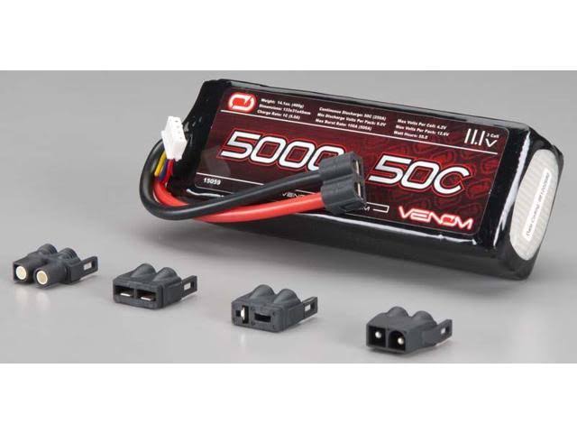 11.1V 5000mAh 50C 3S LiPo Battery with Uni Plug O918970