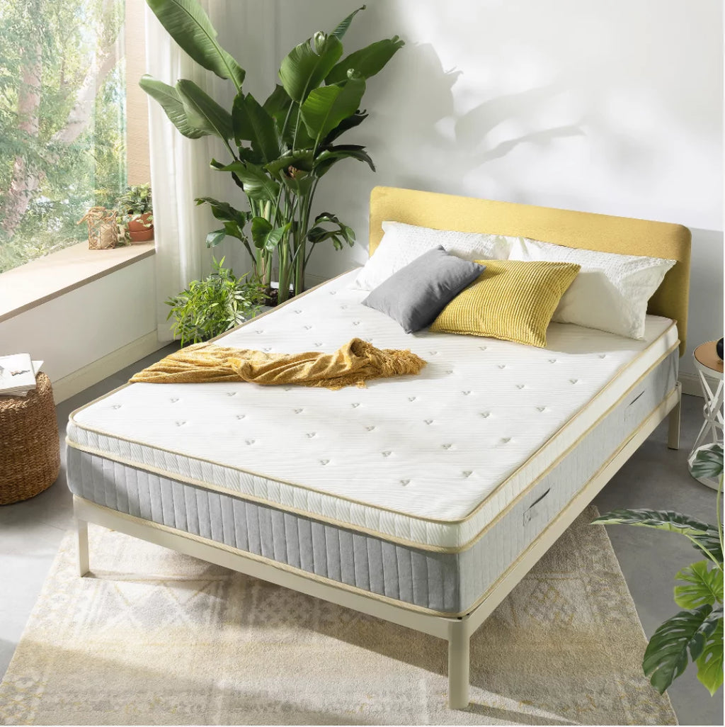 Green Tea Infused Hybrid Mattress, Twin X79788