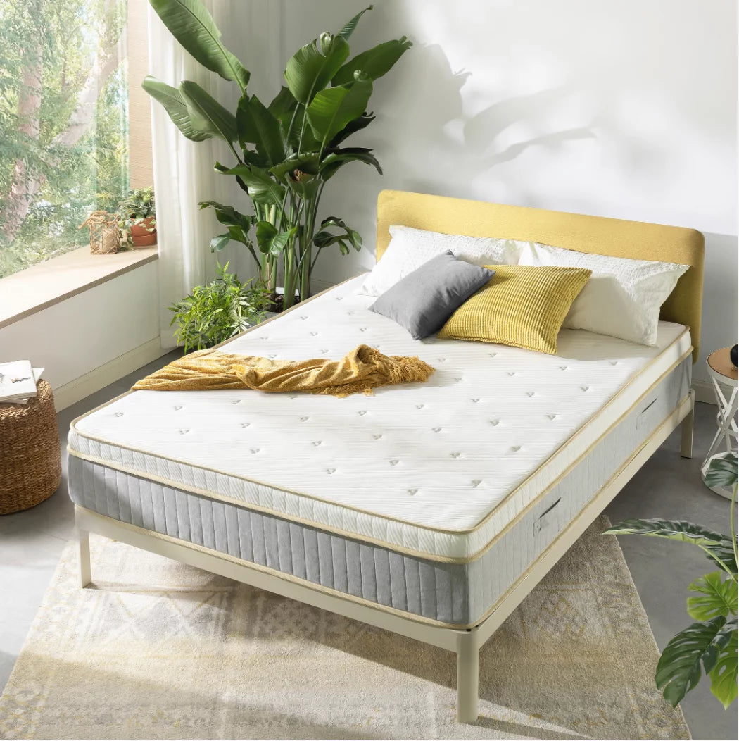 Green Tea Infused Hybrid Mattress, Twin X79788