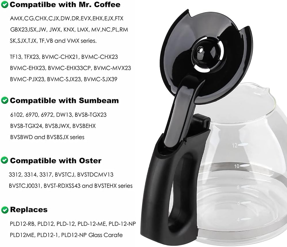 12-Cup Glass Carafe R553
