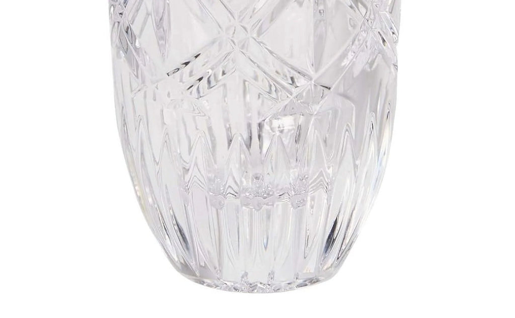 Clear 9 inch Accent Vase F89087