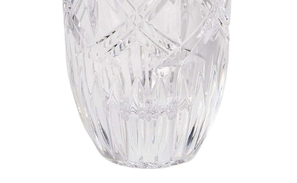 Clear 9 inch Accent Vase F89087