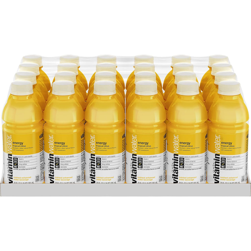 20 fl oz 24 Pack Tropical Citrus Electrolyte Enhanced Water G59055