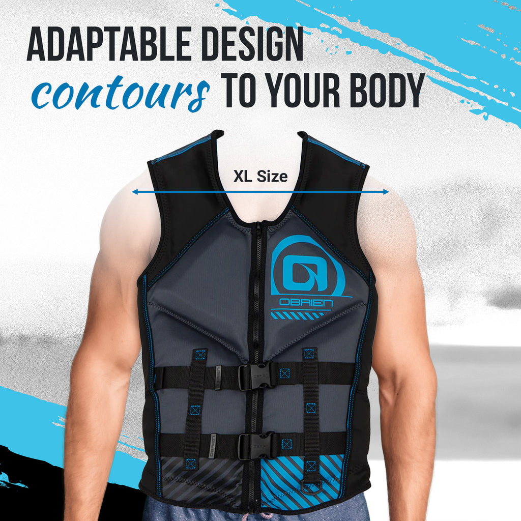 Men's Recon XL Life Jacket with Split Back Panel, Blue T753712