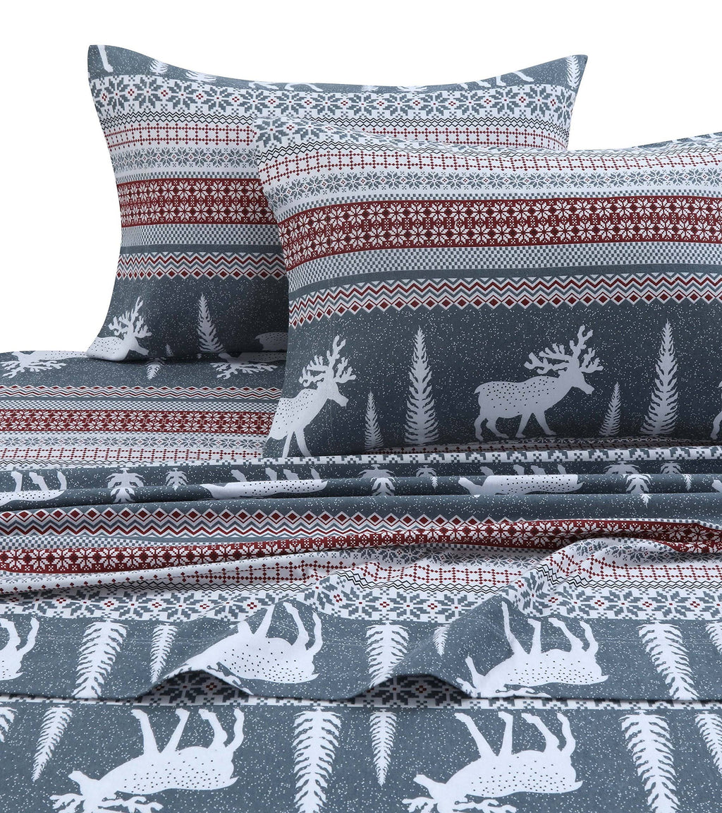 Queen Flannel Sheet Set M3398