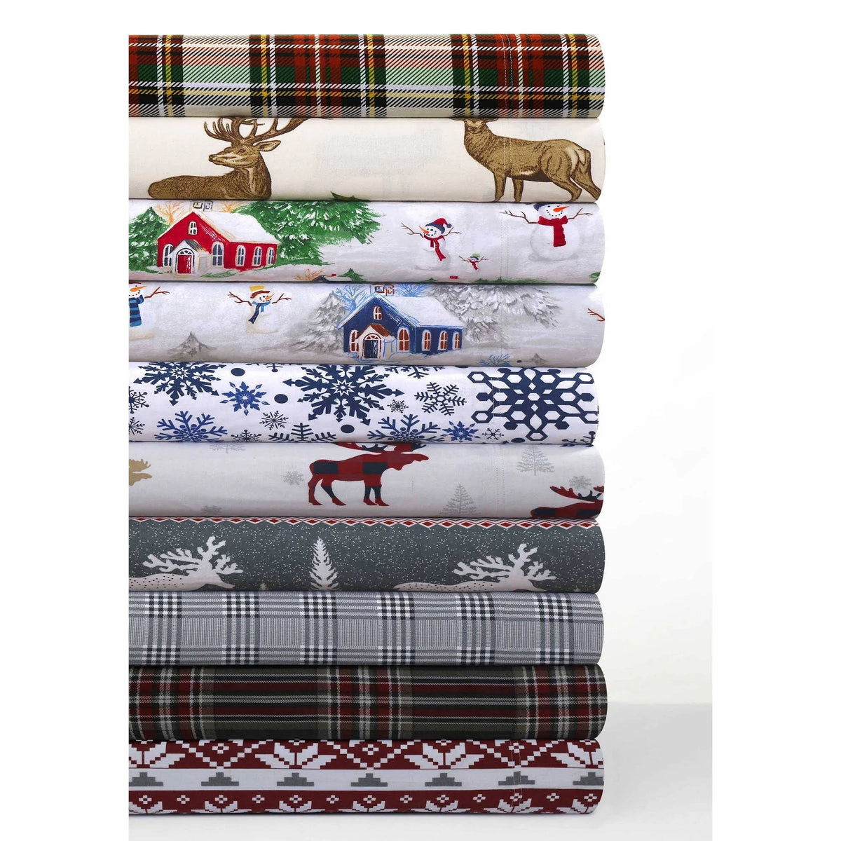 Queen Flannel Sheet Set M3398