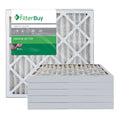 Silver MERV 8 20x20x2 Pleated AC Furnace Air Filter, Pack of 6 O8132