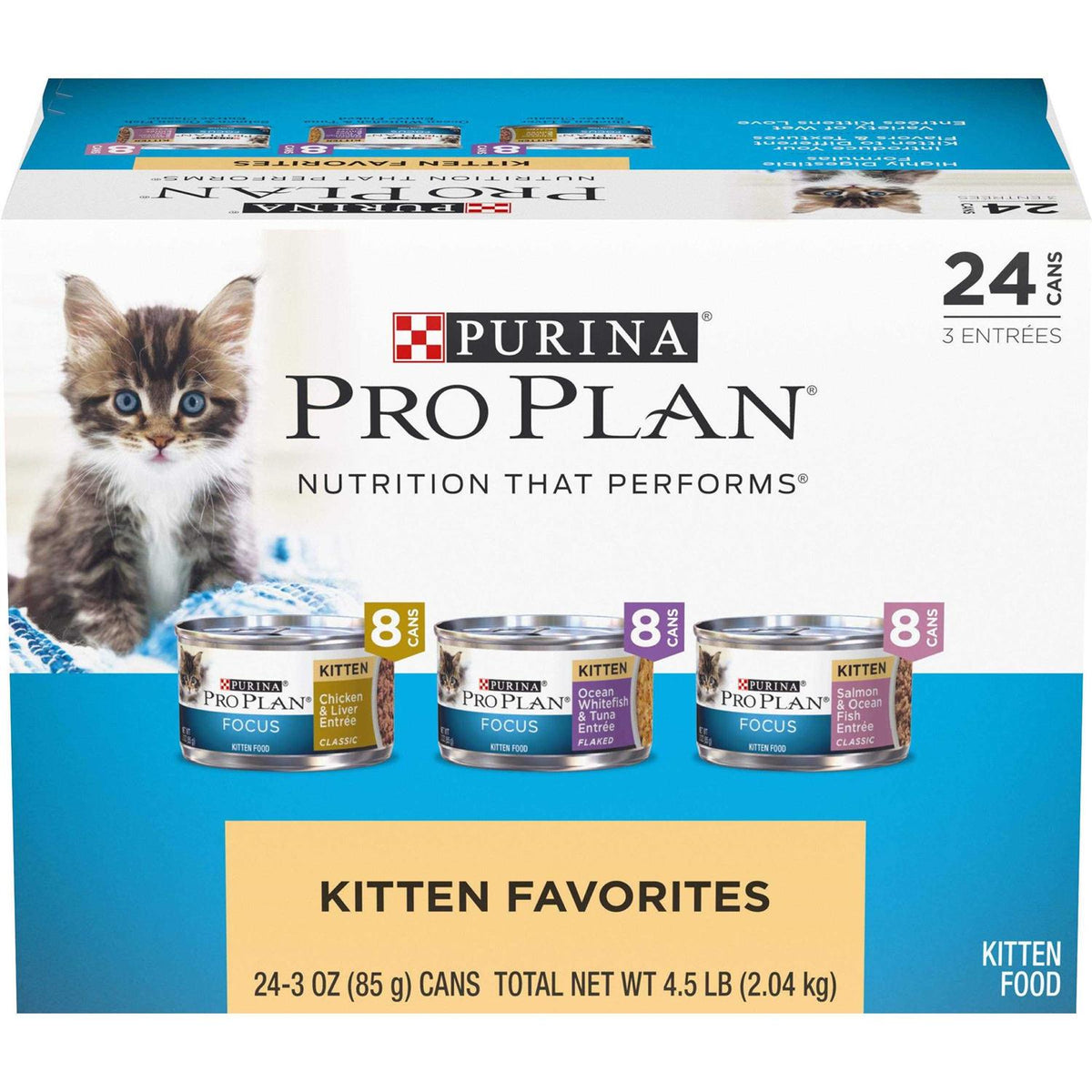 Wet Kitten Food Variety Pack N58218