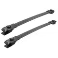 Black Roof Rack Rail Cross Bars Cargo Carrier for Toyota Sienna Z863077