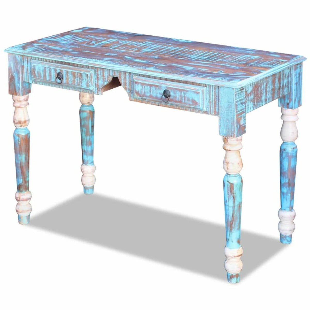 Solid Reclaimed Wood Desk E386445