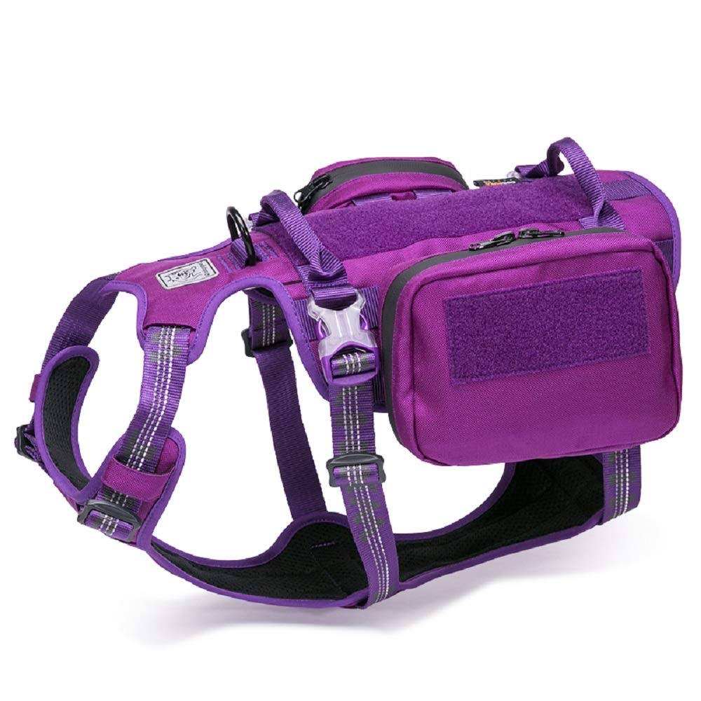 Purple Medium Waterproof Dog Harness F840