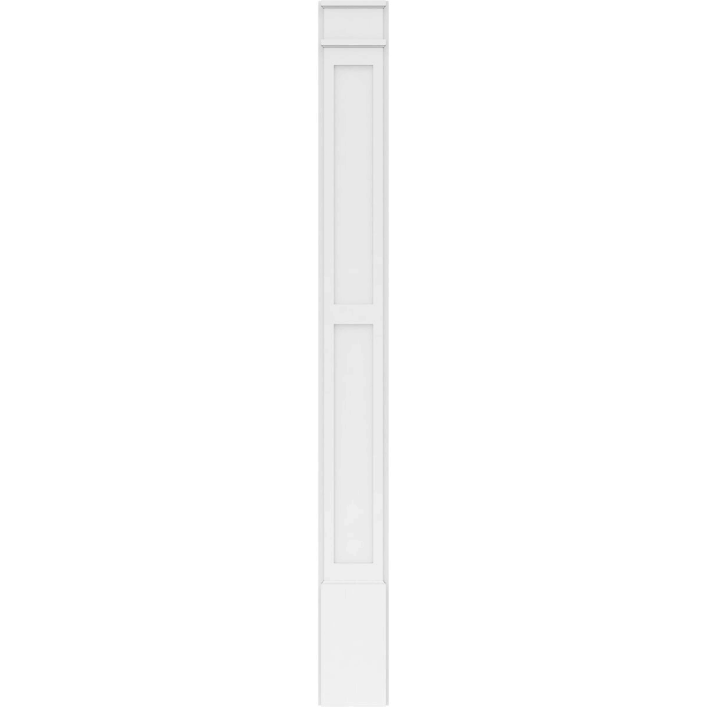Two Equal Flat Panel PVC Pilaster G964