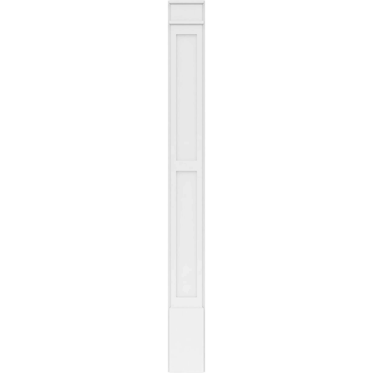 Two Equal Flat Panel PVC Pilaster G964