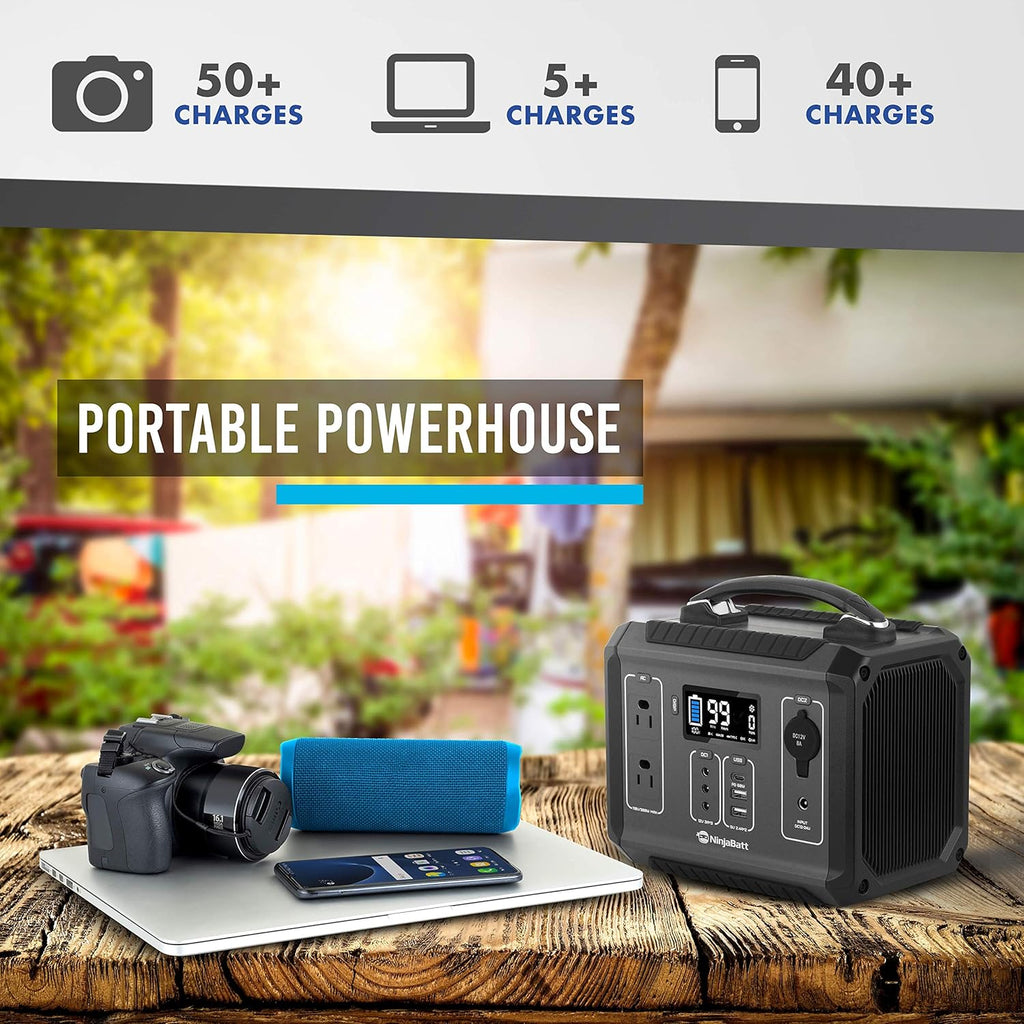 300W Portable Power Station 280Wh Solar Generator M234