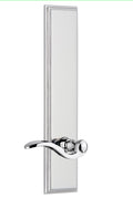 Tall Plate Privacy Lever in Bright Chrome C92774