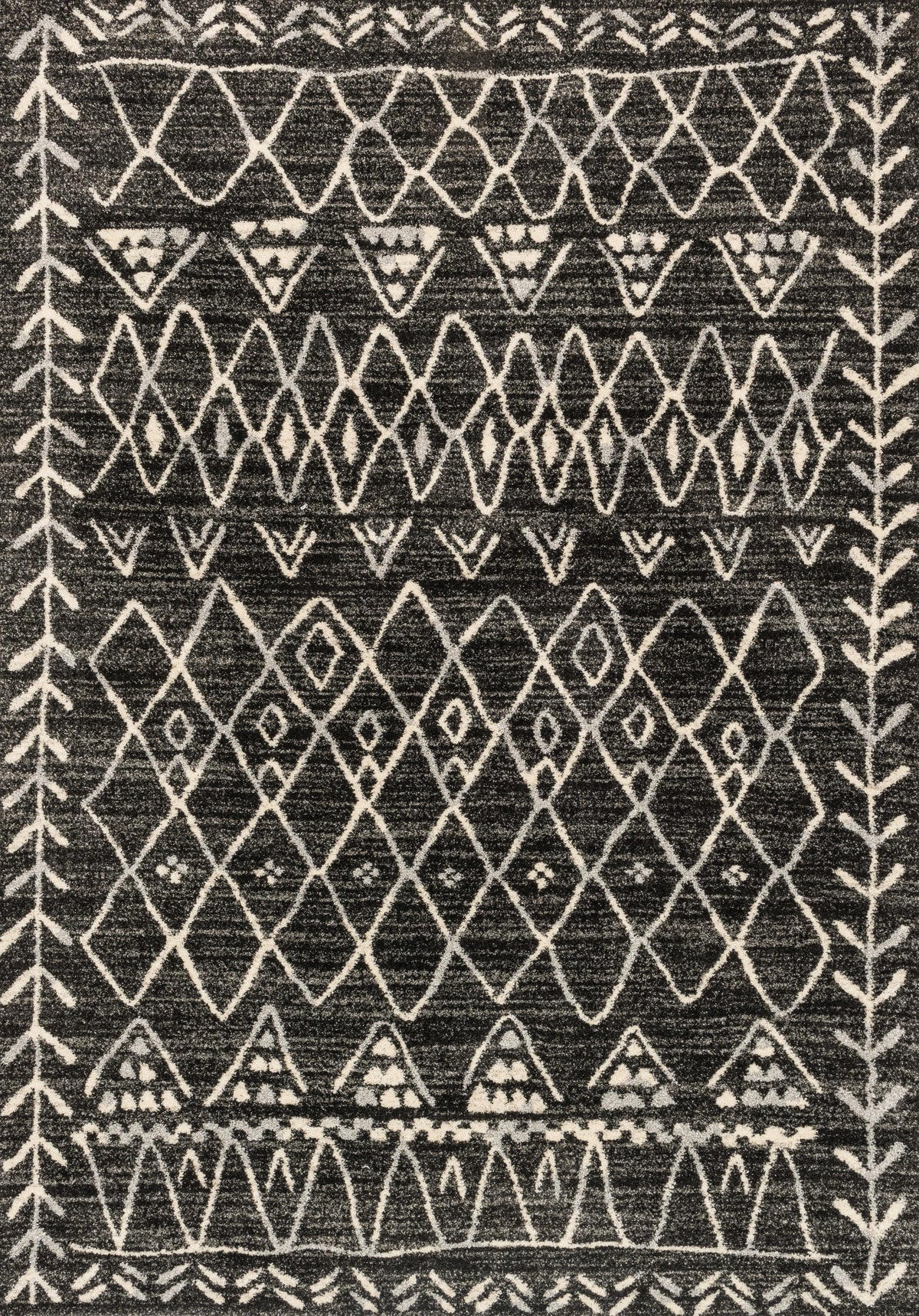 Black Ivory Rug W340