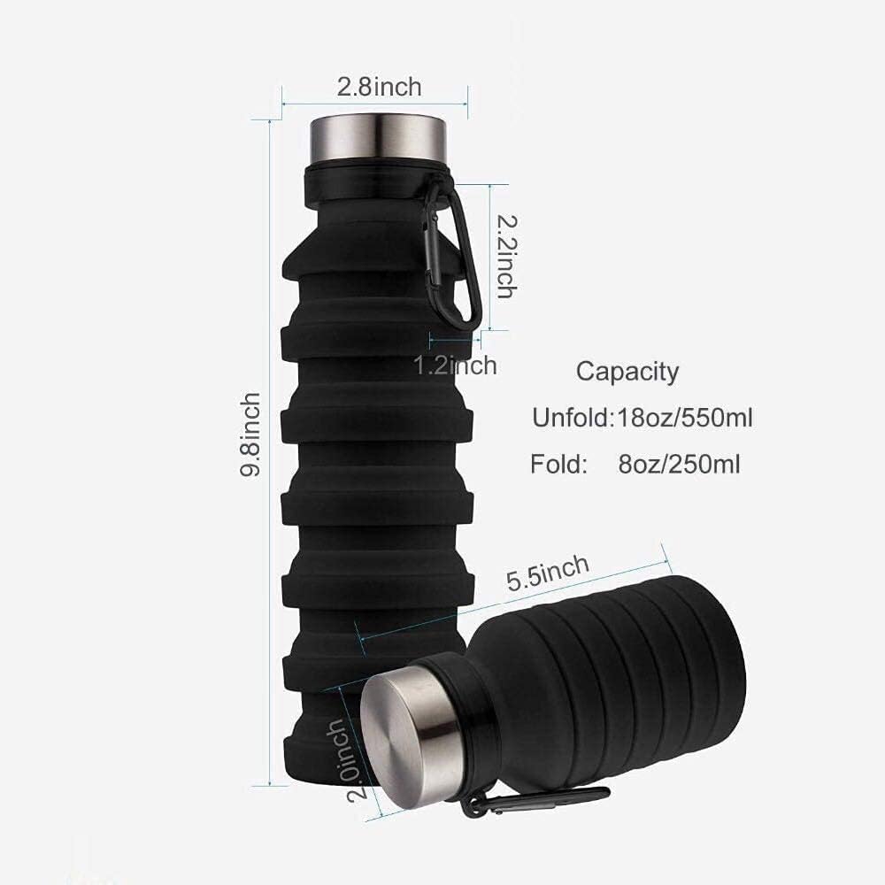 Collapsible Silicone Water Bottle Y74782
