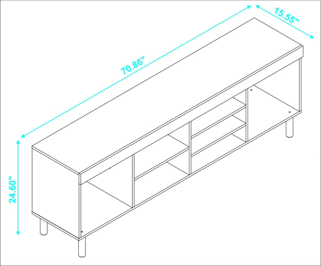 White Modern TV Stand I194023