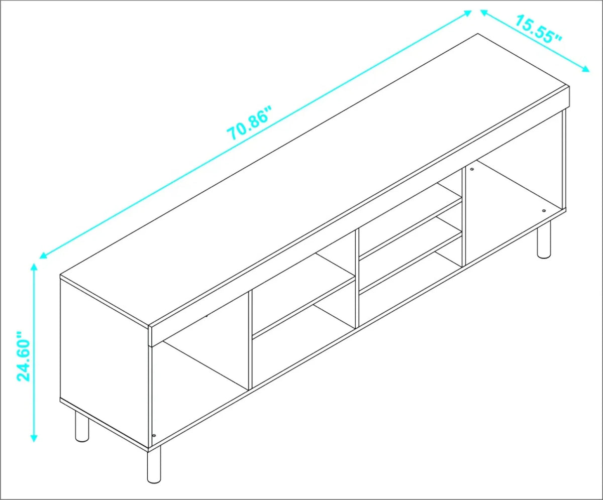 White Modern TV Stand I194023
