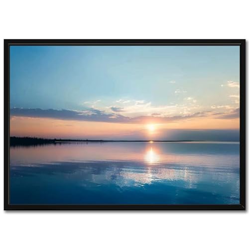 Black Framed Canvas Wall Art 23"X34" S996972