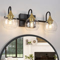 Black Gold 3 Light Bathroom Vanity Light B464