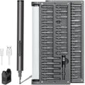 Mini Electric Screwdriver Set with 55 Precision Bits & LED Light X5938