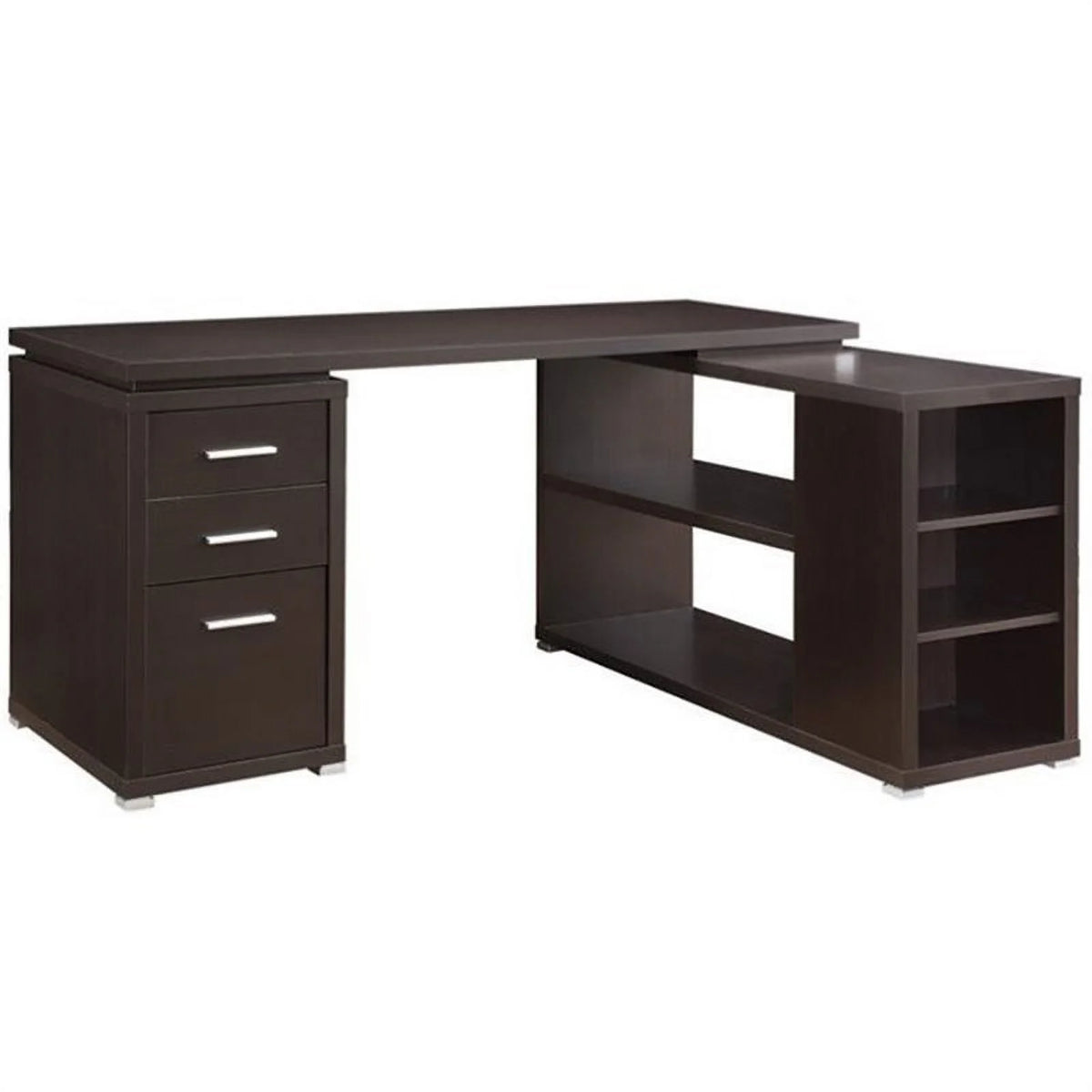 2 Piece L Shaped Desk and Office Chair Set G606