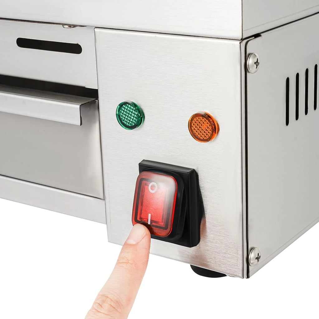 Commercial Electric Barbecue Grill Adjustable Temperature X528