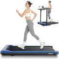 Black Electric Walking Pad Treadmill with Remote Control L4135