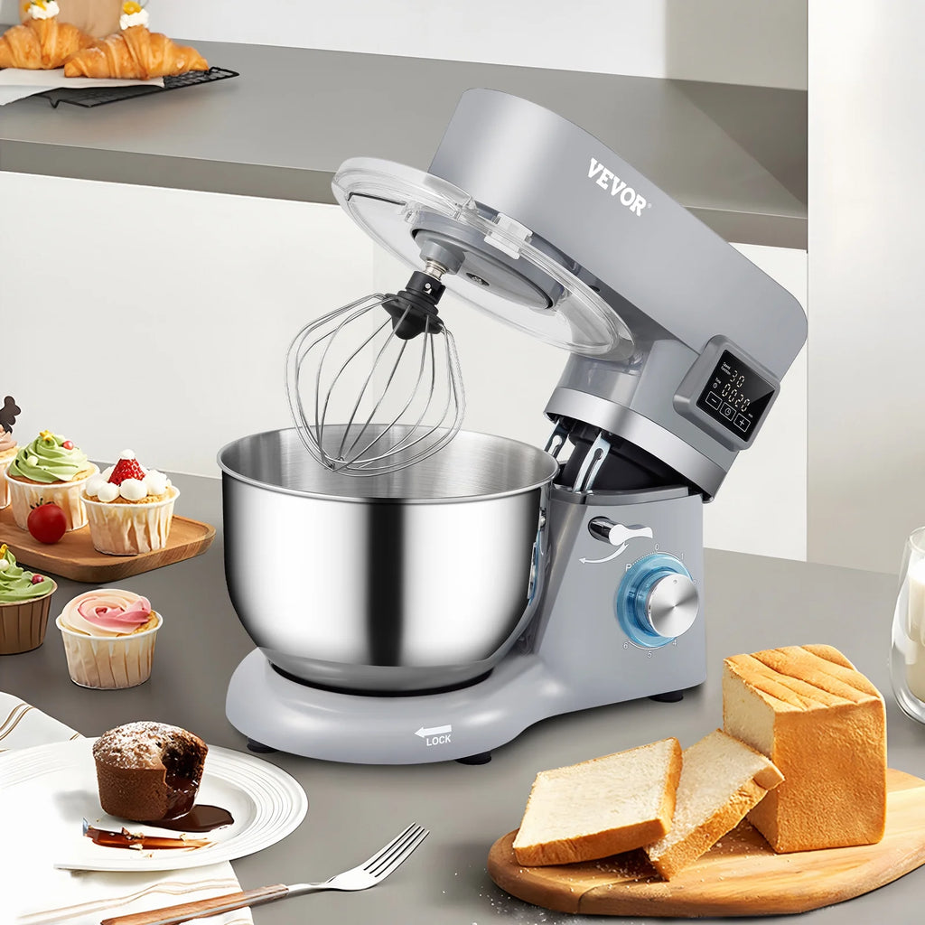 660W 6 Speeds Tilt-Head Stand Mixer with 5.8 Qt M967