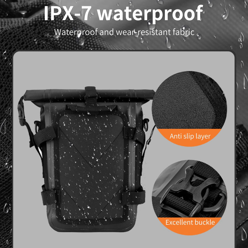 Waterproof 8l Motorcycle Side Frame Bag A673