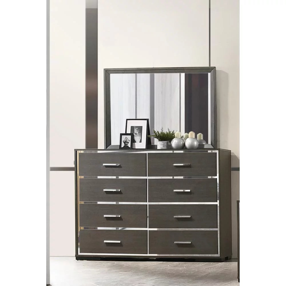 Gray Oak Mirror Y293
