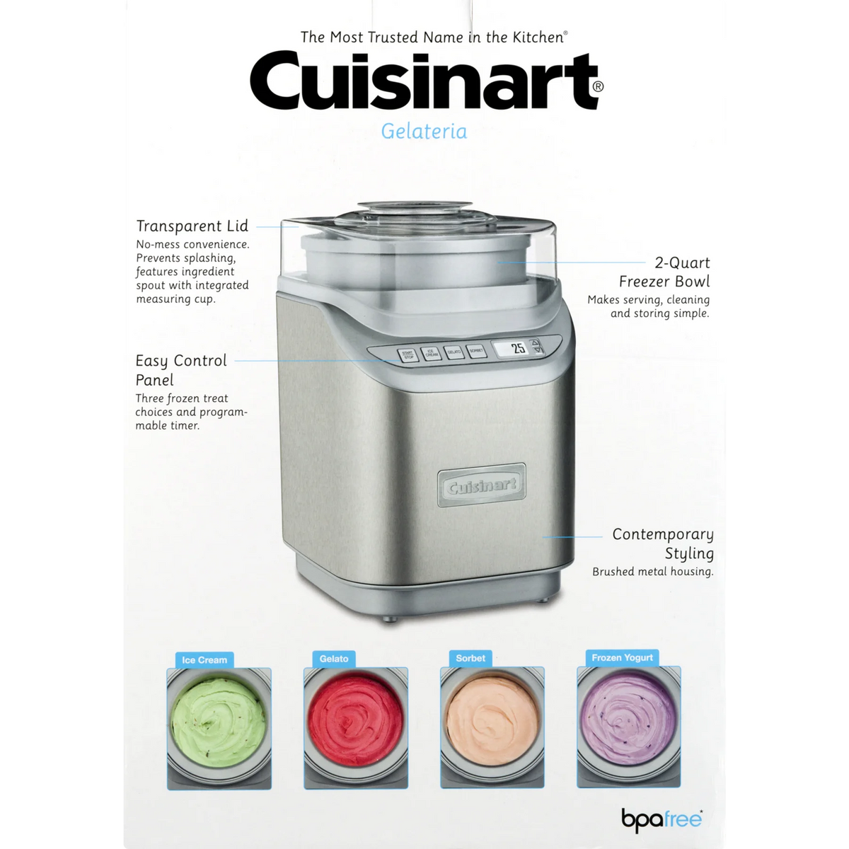 Silver Ice Cream Maker H949